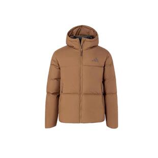 【自营】adidas PUFFY DOWN JACKET  男款连帽保暖羽绒服JV6189