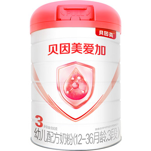 询买5发6】贝因美爱加3段奶粉婴幼儿乳铁蛋白奶粉三段800g旗舰店