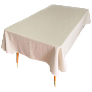 北欧ins轻奢小羊皮餐桌布防水防油免洗高级感长方形茶几台布桌垫