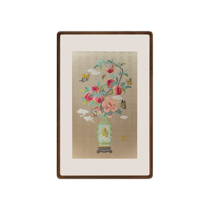 蜀江锦院非遗蜀锦框画礼品摆件