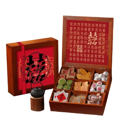 百喜图定制花茶礼盒~送新人