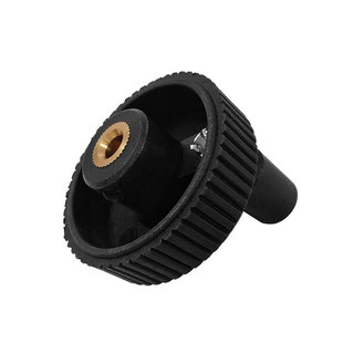 8/10*60网纹手轮6/10*50小手轮直纹手轮尼龙手轮小手轮把手柄摇柄