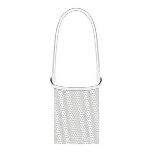 FaSoLa便携背带水杯带斜挎儿童户外手提饮料瓶挂绳保温杯网兜杯套