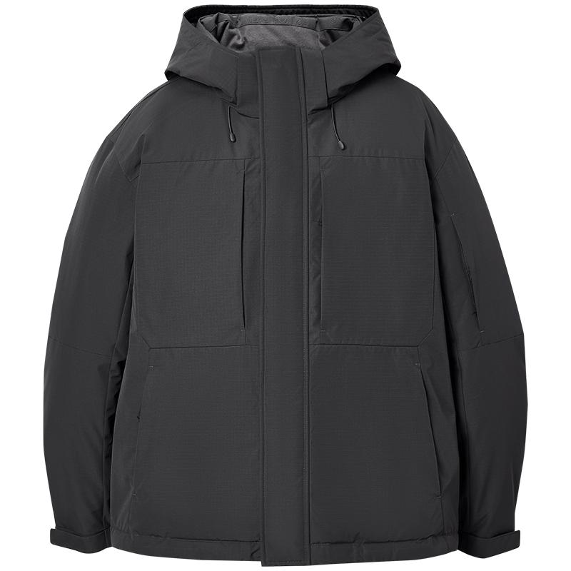 【AT系列】杰克琼斯冬季新款羽绒服百搭宽松连帽保暖上衣外套