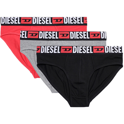 迪赛男士舒适潮牌3件装三角内裤