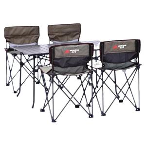 迈步者户外露营折叠桌椅套装便携式野餐烧烤沙滩休闲组合桌椅特价