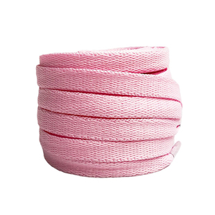 适配耐克aj1mid黑摩卡倒钩粉粉色鞋带女原装aj46女神熊猫扁樱花粉