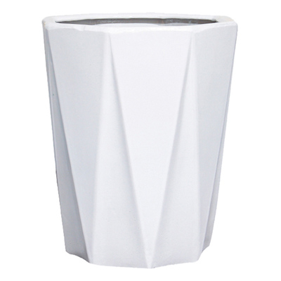 陶瓷花盆简约纯白大号特大号高级