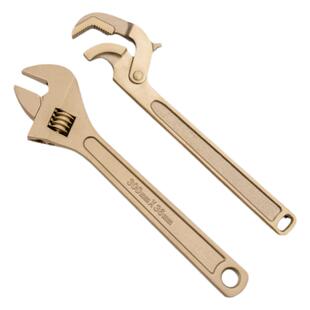 开拓防爆工具纯铜4寸6寸活动扳手铝青铜活口扳手无火花手动扳手