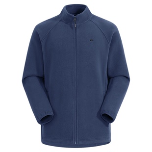 拓路者摇粒绒外套男款2026春季抓绒衣双面绒加厚立领内胆保暖开衫