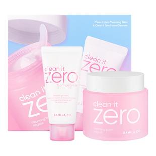 【自营】芭妮兰套装卸妆膏180ml+洗面奶50ml温和清洁养肤洁面套盒