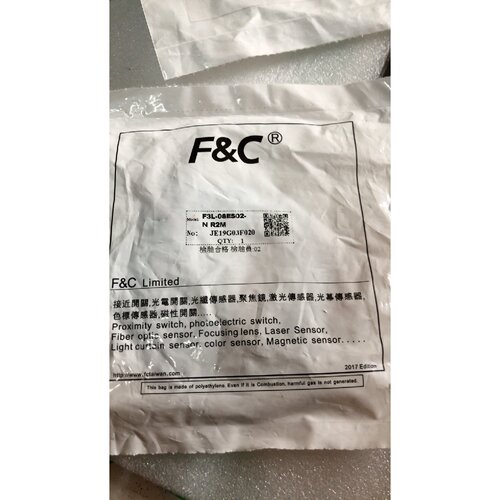 询价-FC嘉准接近开关F3L08ES02NR2M