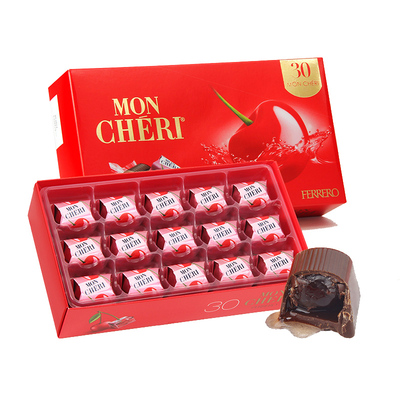 费列罗蒙雪丽樱桃酒心巧克力30颗