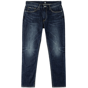 【张凌赫代言】Lee26春夏新品五袋款731舒适锥形牛仔裤深蓝色男潮