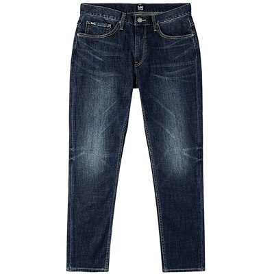 【张凌赫代言】Lee26春夏新品五袋款731舒适锥形牛仔裤深蓝色男潮