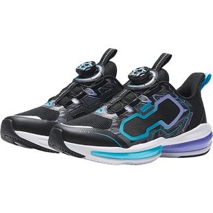 安踏儿童凌云跑步鞋秋冬新款男童运动鞋专业纽扣跑鞋鞋子缓震