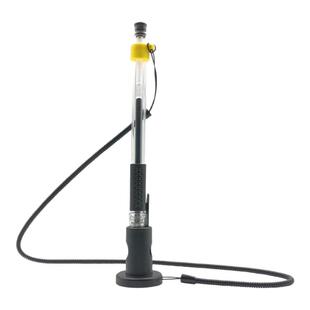 子弹头中性笔桌面台笔办公固定多功能笔座手写笔碳素笔带绳防丢座