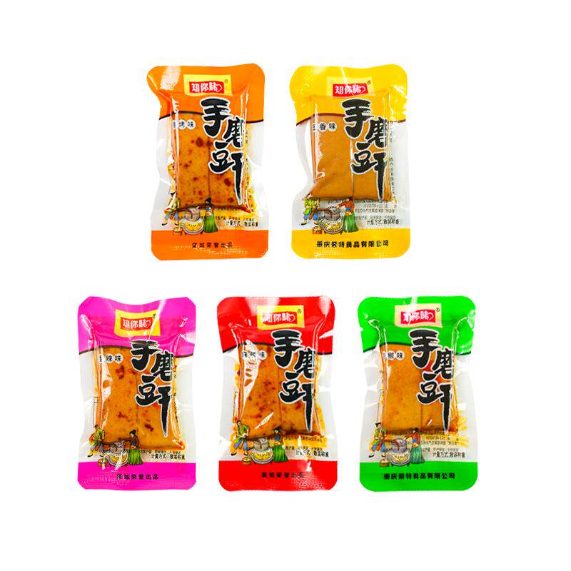 手磨豆干混合口味独立小包装