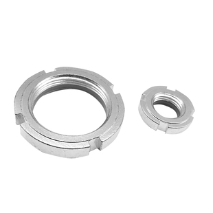 GUK止退轴承锁紧螺母防松动自锁圆螺母m10 m12m16m20-m85