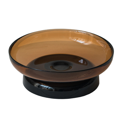 赫本家玻璃水果盘家用客厅茶几