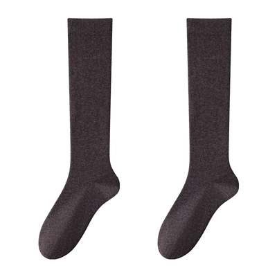 羊毛小腿袜子女款保暖显瘦堆堆袜