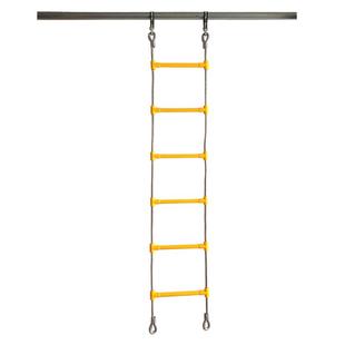 塑料钢芯梯条儿童爬梯室内秋千户外家用玩具塑料软梯配件攀爬运动