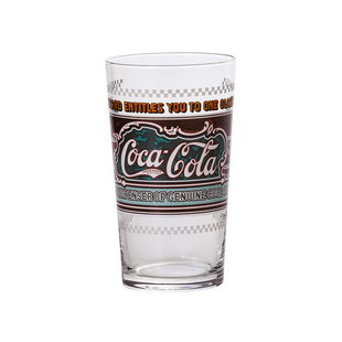 迦乐进口aderia石冢硝子可口可乐联名复古玻璃杯可乐杯果汁杯水杯