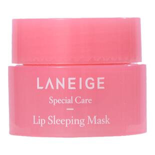 兰芝唇膜小样去死皮淡化唇纹夜间睡眠唇膜补水修护润唇膏女3g正品