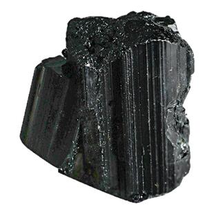 天然石英电气石黑碧玺原石水晶矿石标本托帕石矿物晶体托玛琳石头