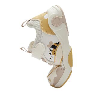 巴拉巴拉宝宝稳步鞋男童网面鞋秋季2025新款鞋子防滑