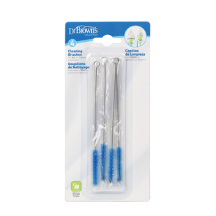 【天天特价】drbrowns布朗博士吸管刷4支装奶瓶刷配件水杯清洁