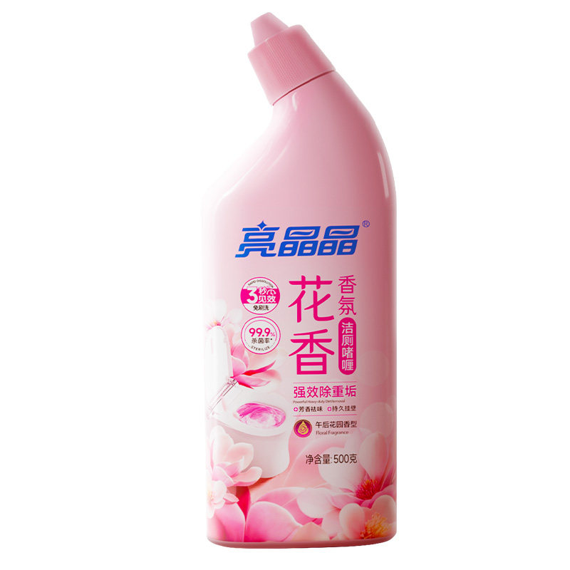 亮晶晶洁厕灵液厕所马桶清洁洗剂洁洗厕所神器强力除垢臭去异味黄