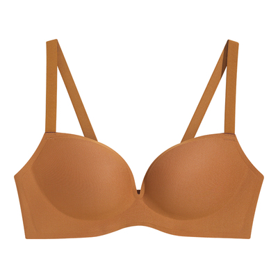 无痕女小胸聚拢加厚内衣