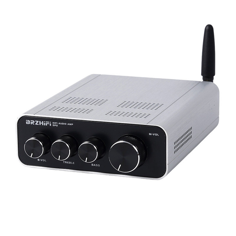 伟良音响BRZHIFI桌面数字功放DP2家用2.1声道双芯TPA3116蓝牙5.3