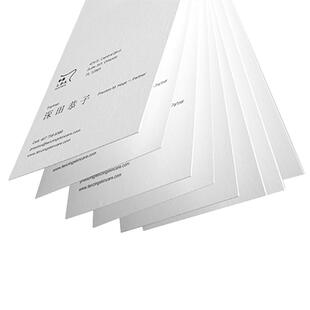 加厚名片制作烫金凹凸印刷定制高端设计350克艺术纸订做商务创意纹理珠光特种纸凸版双面铜版卡片