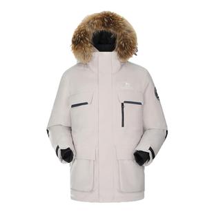 【鹅绒】骆驼女装羽绒服2025冬季新款保暖加厚派克服毛领羽绒外套