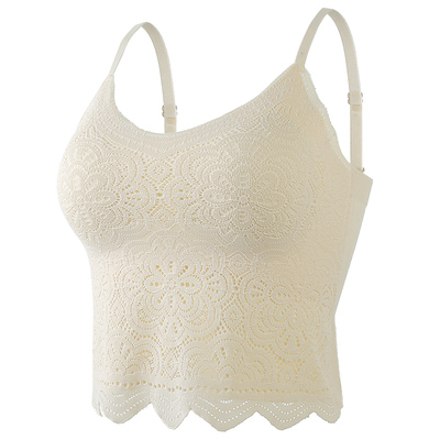 蕾丝保暖吊带背心女2025新款爆款