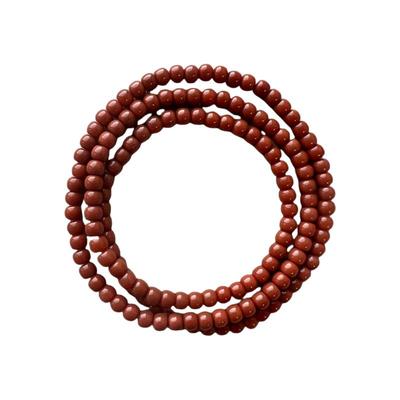原矿100%南红桶珠小米珠手链高货