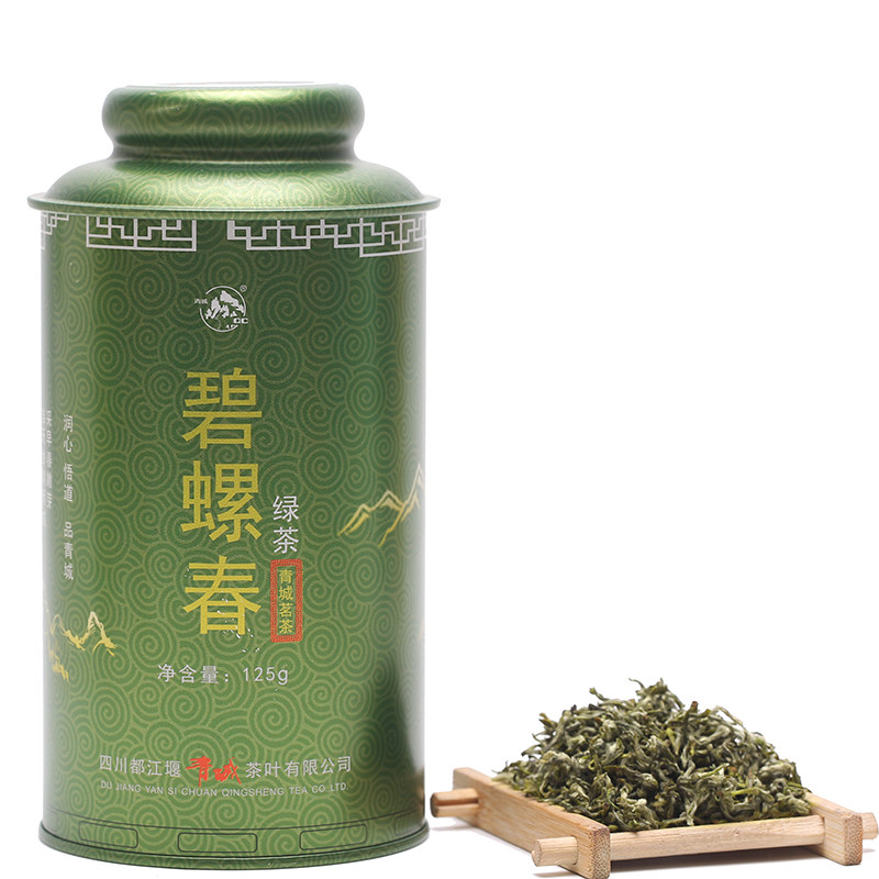 都江堰特产青城山高山绿茶明前茶