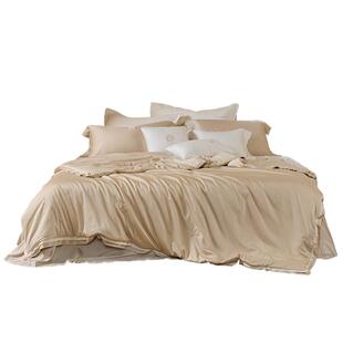 罗莱家纺100%桑蚕丝被子冬被芯60s全棉亲肤免套可机洗二合一喜被