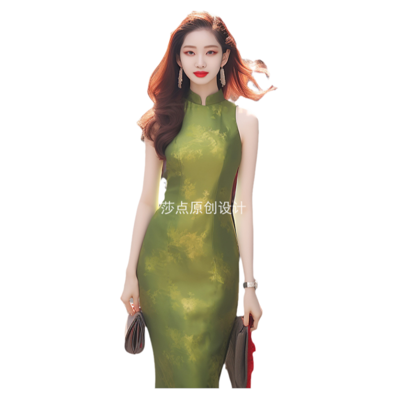 莎点显白显瘦夏季长裙子