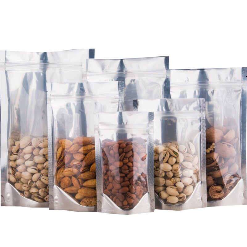 镀铝箔自封袋自立袋阴阳密封袋茶叶特产食品拉链袋干果礼品袋定制
