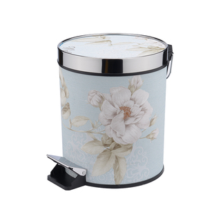 清新北欧风家用垃圾桶创意客厅厨房卫生间脚踏有盖垃圾筒大号卧室