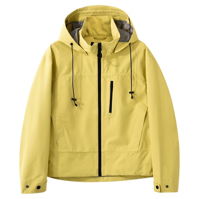 保罗彼得2026春新款女士夹克派克服短连帽防风防水外套YIFAJ00680