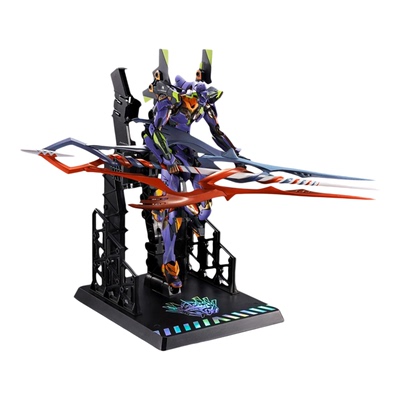 有货 万代 MB 新世纪福音战士 EVA初号机 30周年 盖乌斯之枪 成品