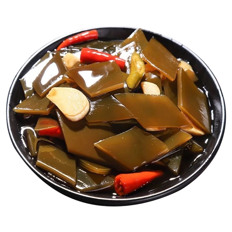 香辣泡椒海带片零食开袋即食