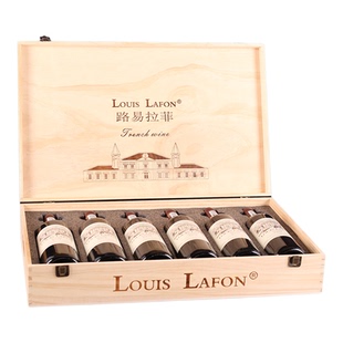 路易拉菲LOUIS LAFON2008原酒进口红酒整箱6瓶装赤霞珠干红葡萄酒