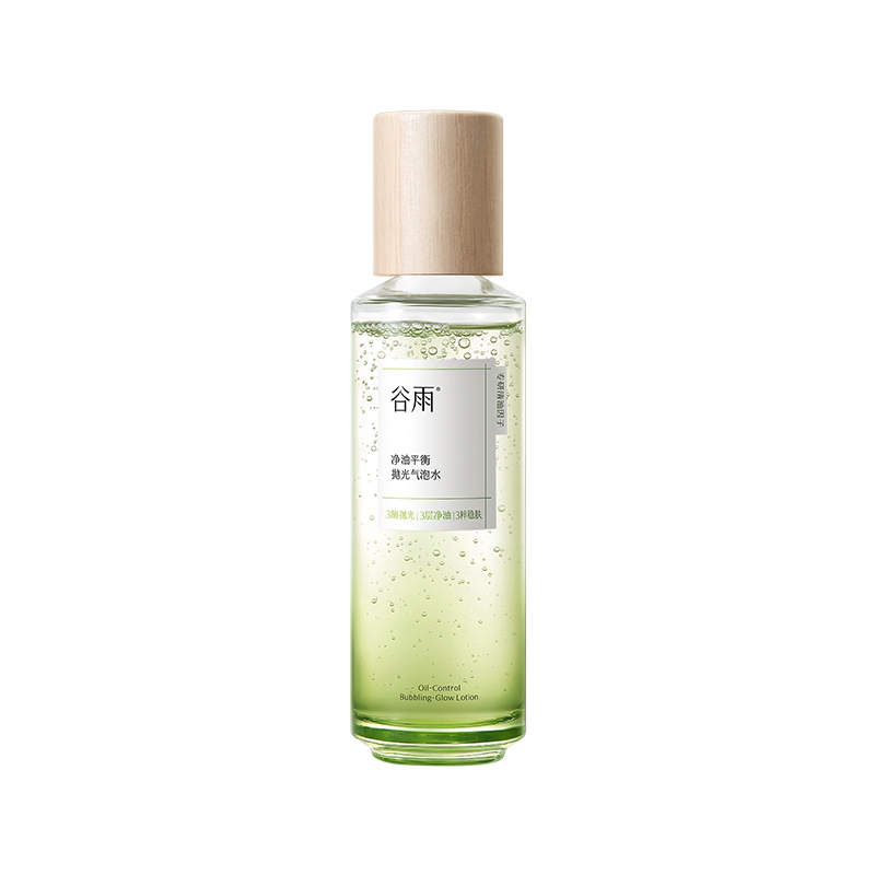 【无酸焕肤】谷雨抛光气泡水控油爽肤水白千湿敷去闭口细毛孔喷雾 口雾实拍商品图