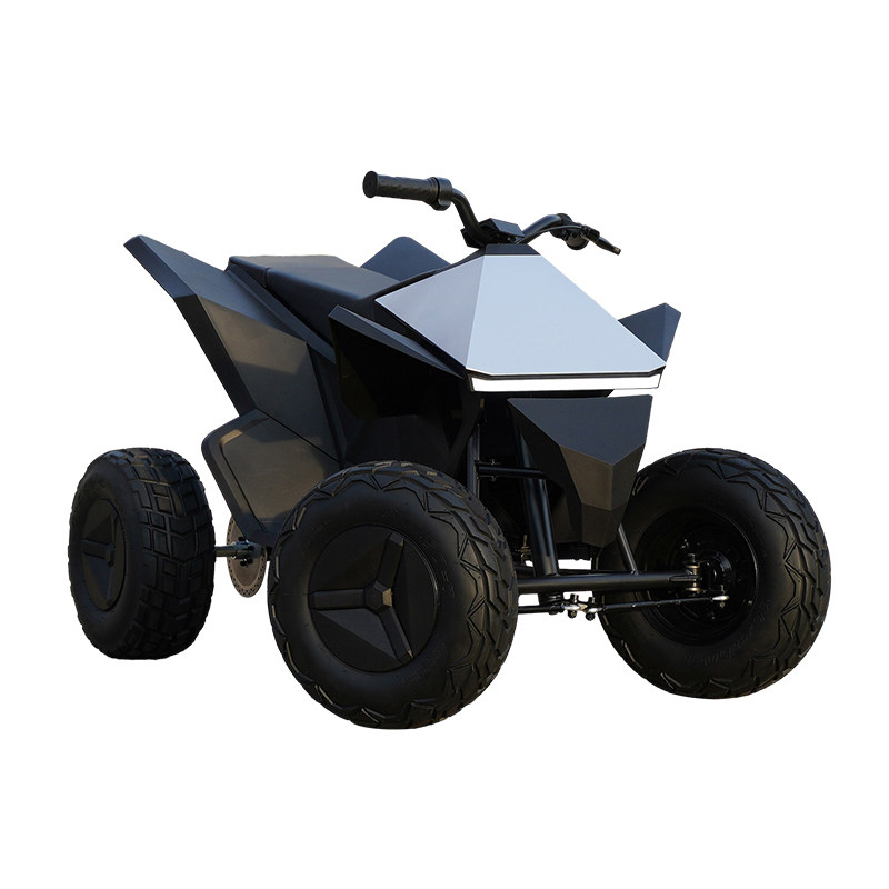 特斯拉（Tesla）官方 cyberquadforkids玩具车沙滩越野男女孩可坐