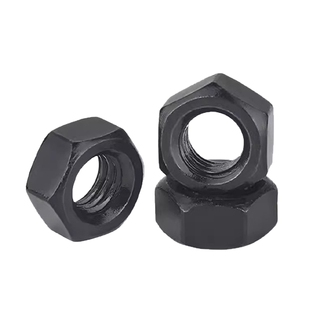 细牙反牙螺母10级发黑原GB6171六角反扣细牙左牙螺丝帽左旋8*1-42